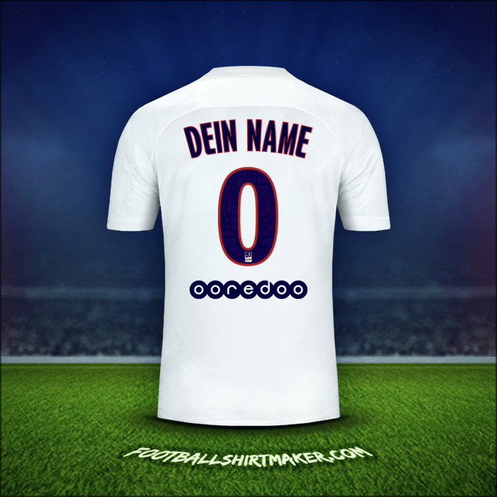 Trikot Paris Saint Germain 2019/20 Dritte -  dein name - 0