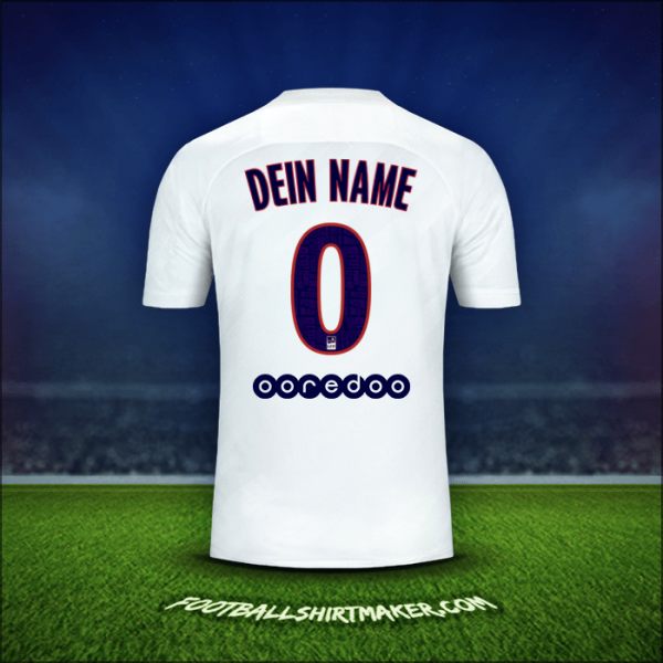 Trikot Paris Saint Germain 2019/20 Dritte -  dein name - 0
