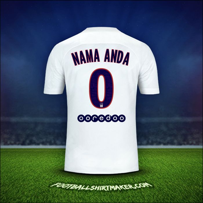 Jersey Paris Saint Germain 2019/20 Ketiga -  nama anda - 0