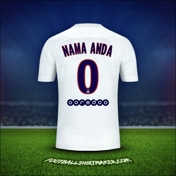 Jersey Paris Saint Germain 2019/20 Ketiga -  nama anda - 0