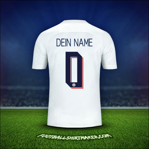 Trikot Paris Saint Germain Cup 2019/20 Dritte -  dein name - 0
