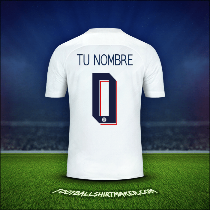 Camiseta Paris Saint Germain Cup 2019/20 Tercera -  tu nombre - 0