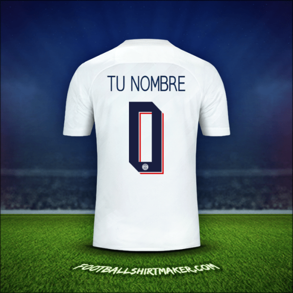 Camiseta Paris Saint Germain Cup 2019/20 Tercera -  tu nombre - 0