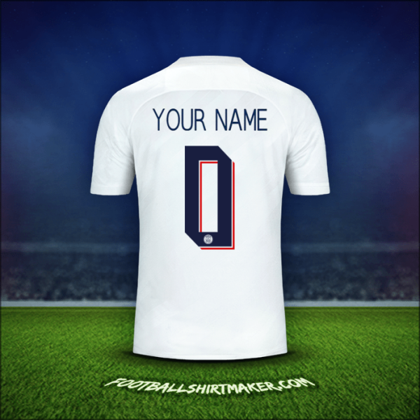 Jersey Paris Saint Germain Cup 2019/20 Third -  your name - 0