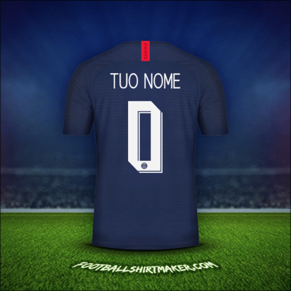 Maglia Paris Saint Germain Cup 2019/20 -  tuo nome - 0