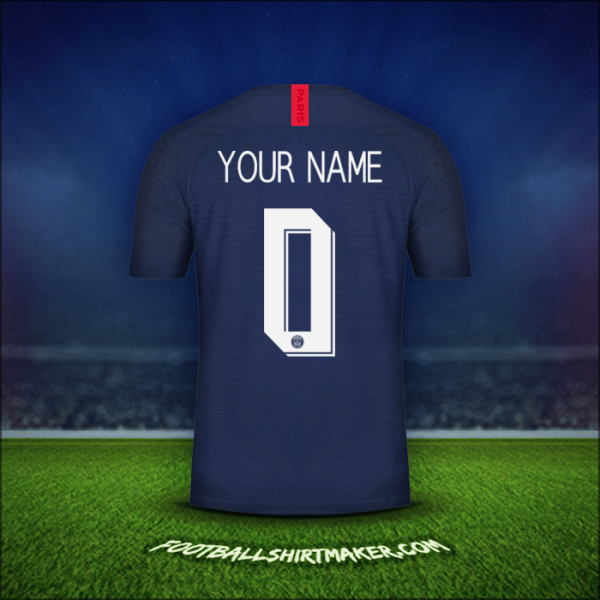 Jersey Paris Saint Germain Cup 2019/20 -  your name - 0