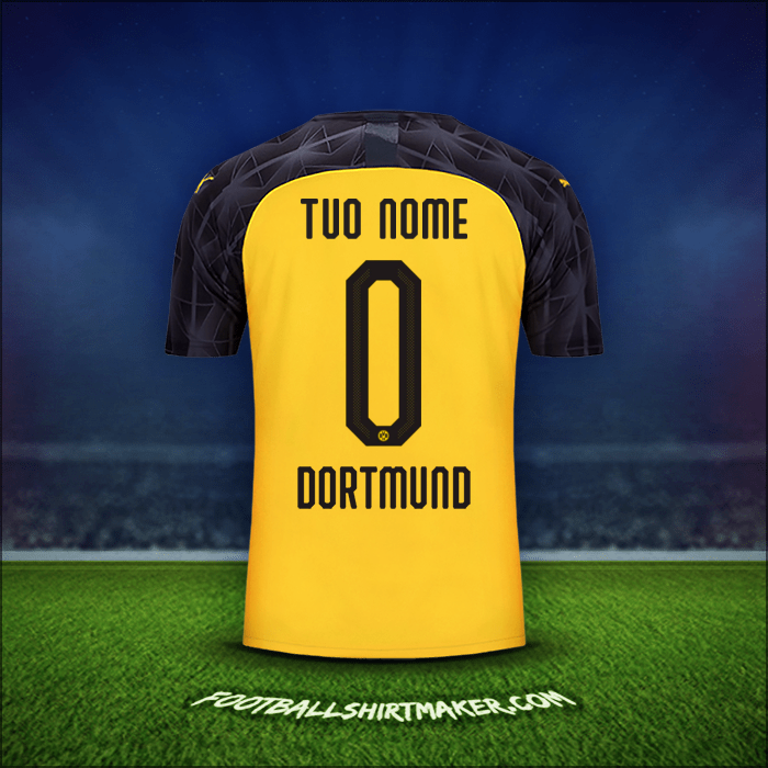 Maglia Borussia Dortmund Cup 2019/20 -  tuo nome - 0