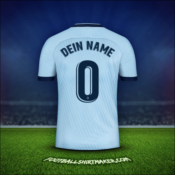 Trikot Atletico Madrid 2019/20 Dritte -  dein name - 0