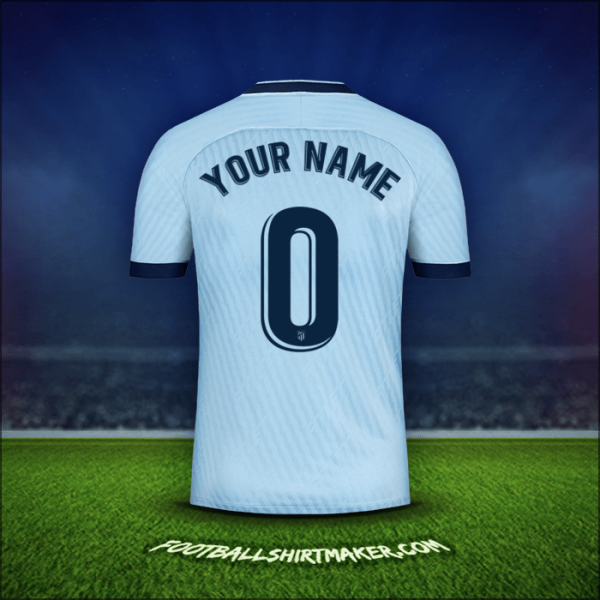Shirt Atletico Madrid 2019/20 Third -  your name - 0
