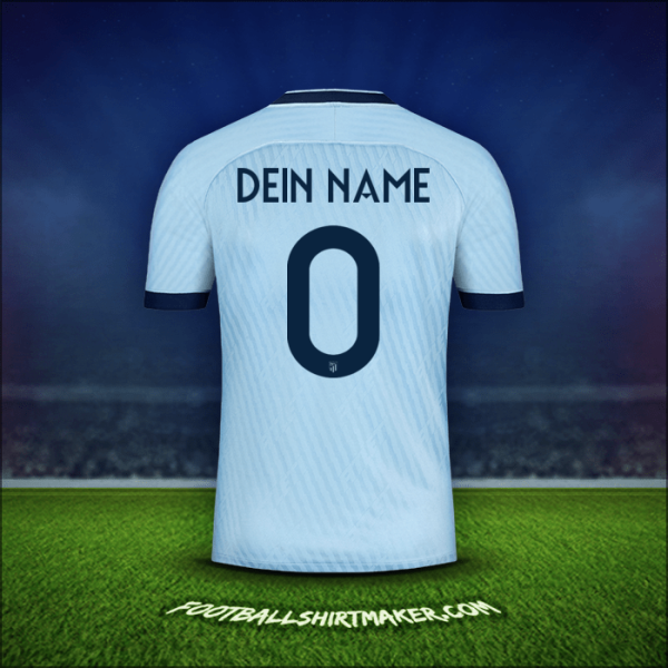 Trikot Atletico Madrid Cup 2019/20 Dritte -  dein name - 0