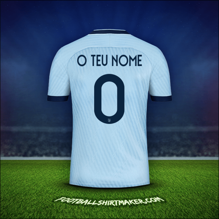 Camisola Atletico Madrid Cup 2019/20 Terceira -  o teu nome - 0