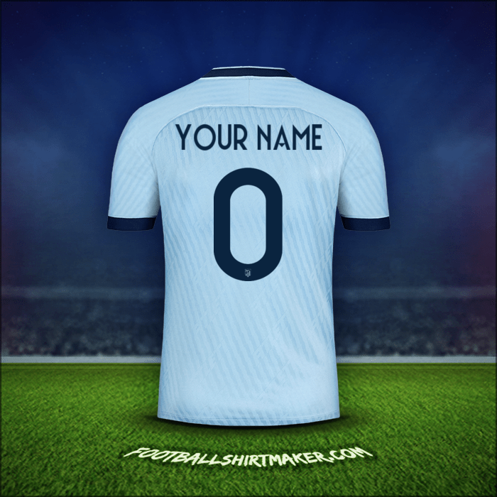 Shirt Atletico Madrid Cup 2019/20 Third -  your name - 0