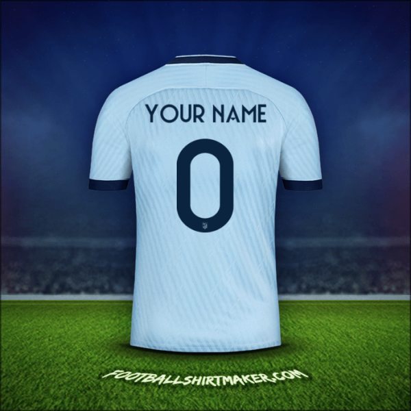 Shirt Atletico Madrid Cup 2019/20 Third -  your name - 0