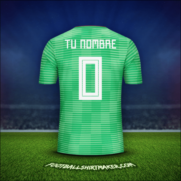 Camiseta Argelia 2018 Visita -  tu nombre - 0