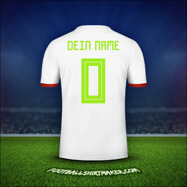 Trikot Algerien 2018 -  dein name - 0