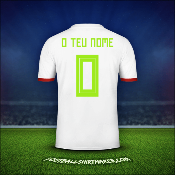 Camisola Argélia 2018 -  o teu nome - 0