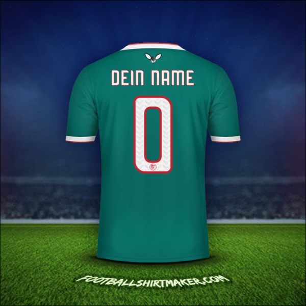 Trikot Algerien 2019 Auswärts -  dein name - 0