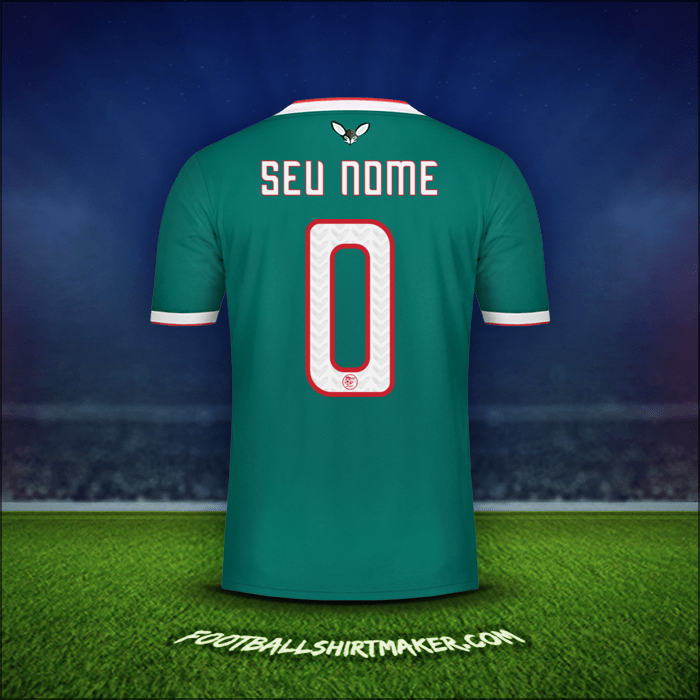 Camisa Argélia 2019 Alternativa -  seu nome - 0