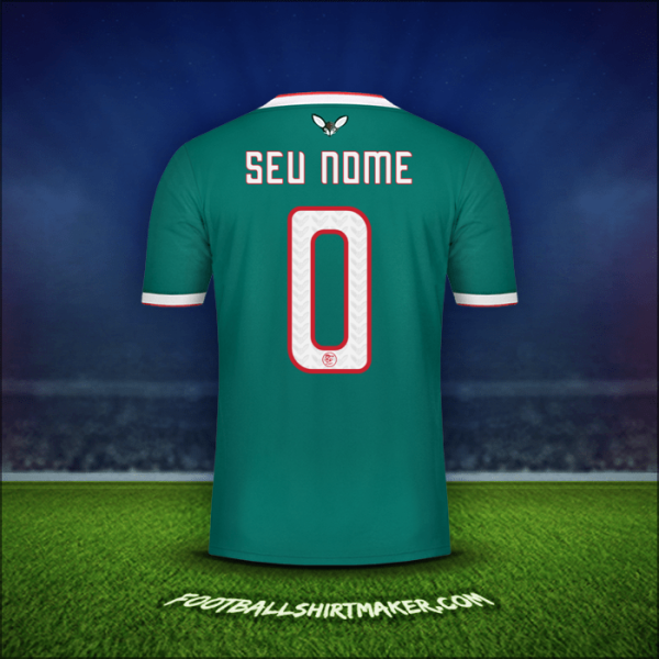 Camisa Argélia 2019 Alternativa -  seu nome - 0