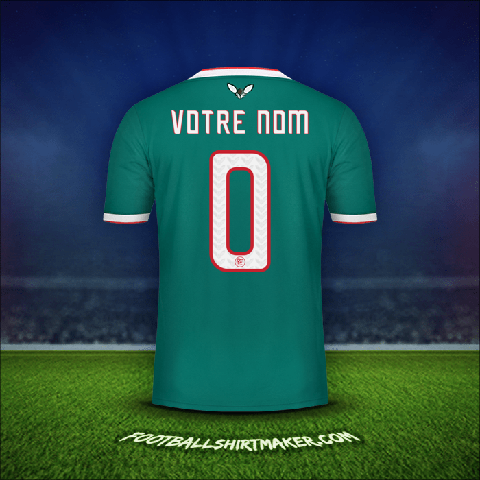 Maillot Algérie 2019 Extérieur -  votre nom - 0