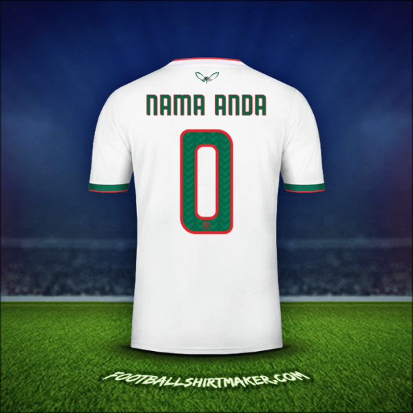 Jersey Aljazair 2019 -  nama anda - 0
