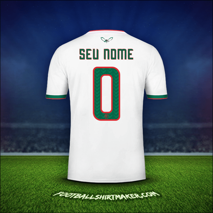 Camisa Argélia 2019 -  seu nome - 0