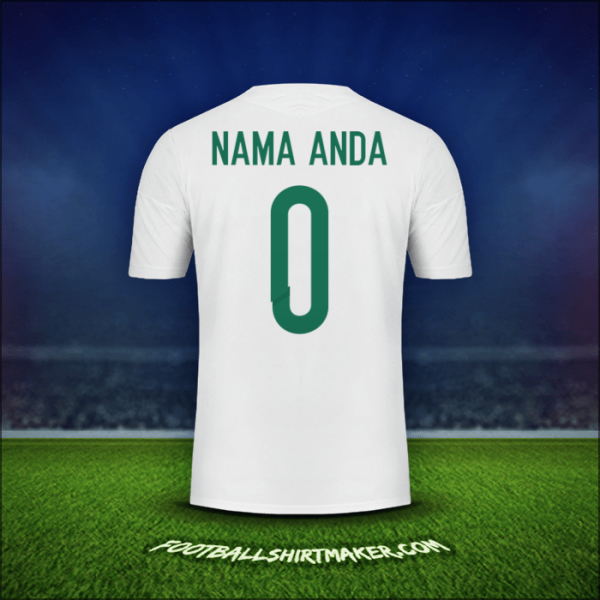 Jersey Aljazair 2015 -  nama anda - 0