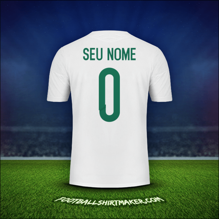 Camisa Argélia 2015 -  seu nome - 0