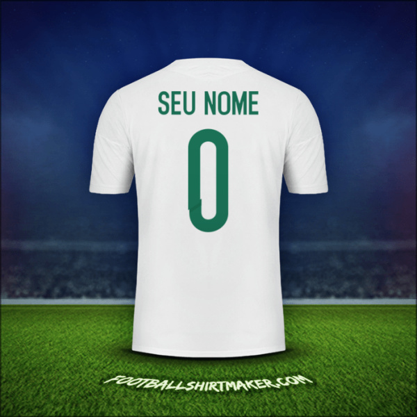 Camisa Argélia 2015 -  seu nome - 0