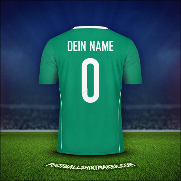 Trikot Algerien 2015 Auswärts -  dein name - 0