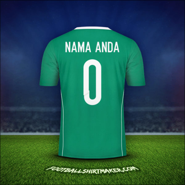 Jersey Aljazair 2015 Alternatif -  nama anda - 0