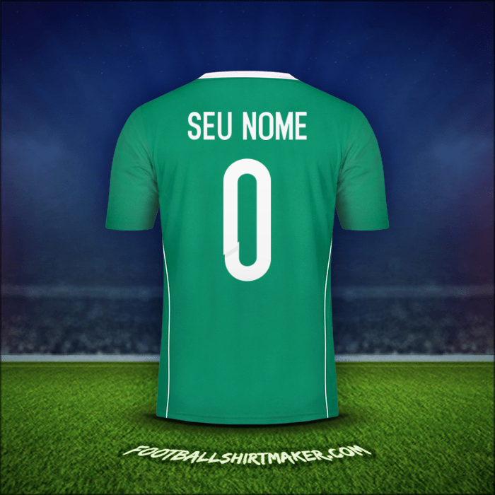 Camisa Argélia 2015 Alternativa -  seu nome - 0