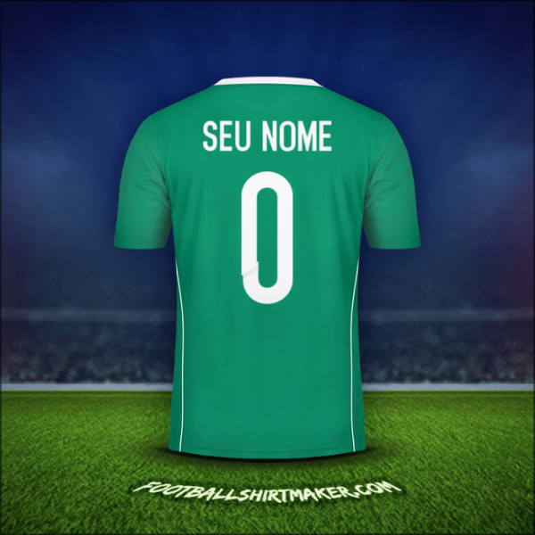 Camisa Argélia 2015 Alternativa -  seu nome - 0