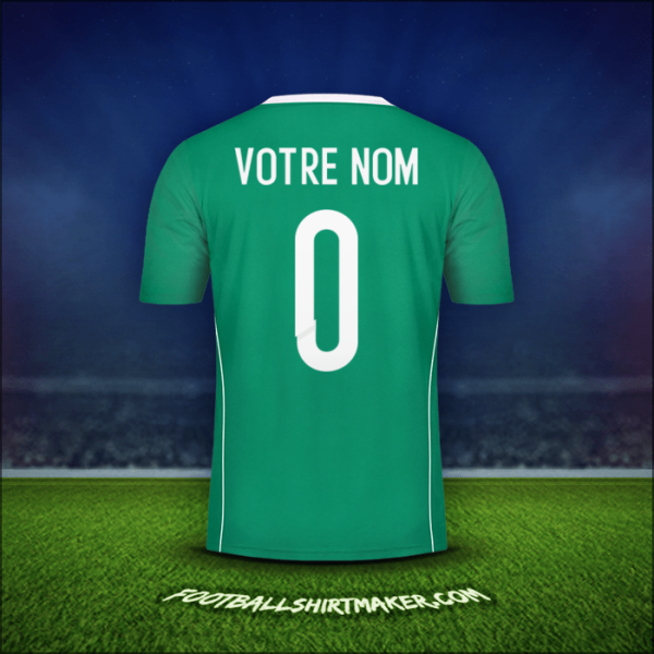 Maillot Algérie 2015 Extérieur -  votre nom - 0