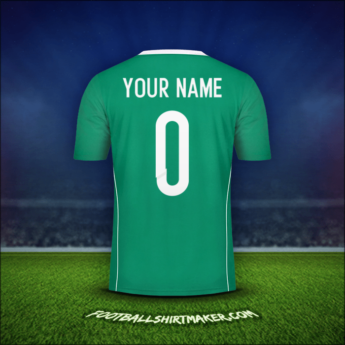 Jersey Algeria 2015 Away -  your name - 0
