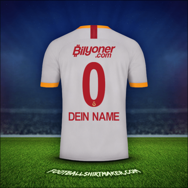 Trikot Galatasaray SK 2019/20 Dritte -  dein name - 0