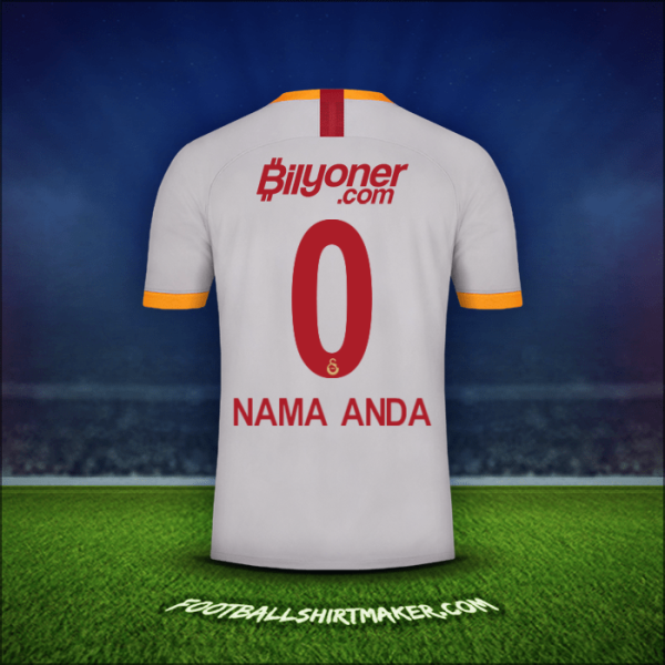 Jersey Galatasaray SK 2019/20 Ketiga -  nama anda - 0
