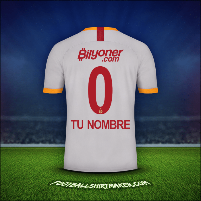 Camiseta Galatasaray SK 2019/20 Tercera -  tu nombre - 0