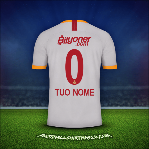 Maglia Galatasaray SK 2019/20 Terza -  tuo nome - 0