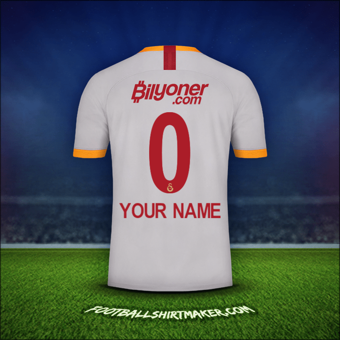 Jersey Galatasaray SK 2019/20 Third -  your name - 0