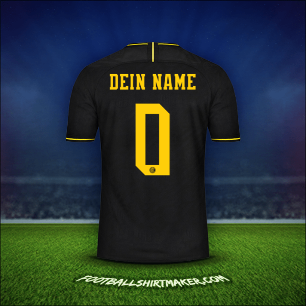 Trikot Inter Cup 2019/20 Dritte -  dein name - 0
