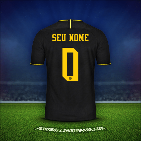 Camisa Inter Cup 2019/20 Terceira -  seu nome - 0