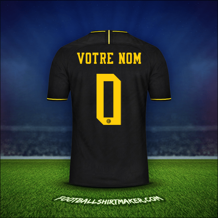 Maillot Inter Cup 2019/20 Troisième -  votre nom - 0