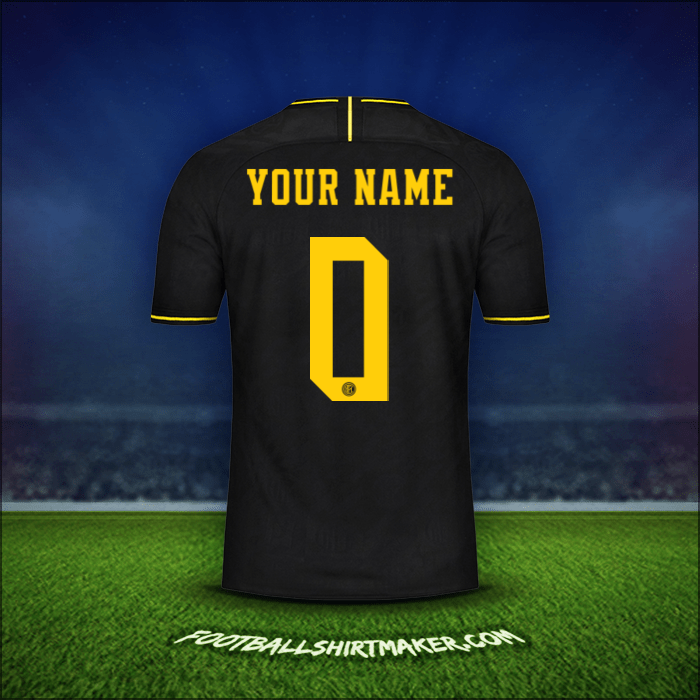 Shirt Inter Cup 2019/20 Third -  your name - 0
