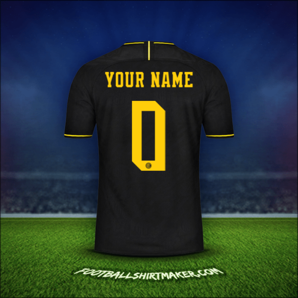 Shirt Inter Cup 2019/20 Third -  your name - 0