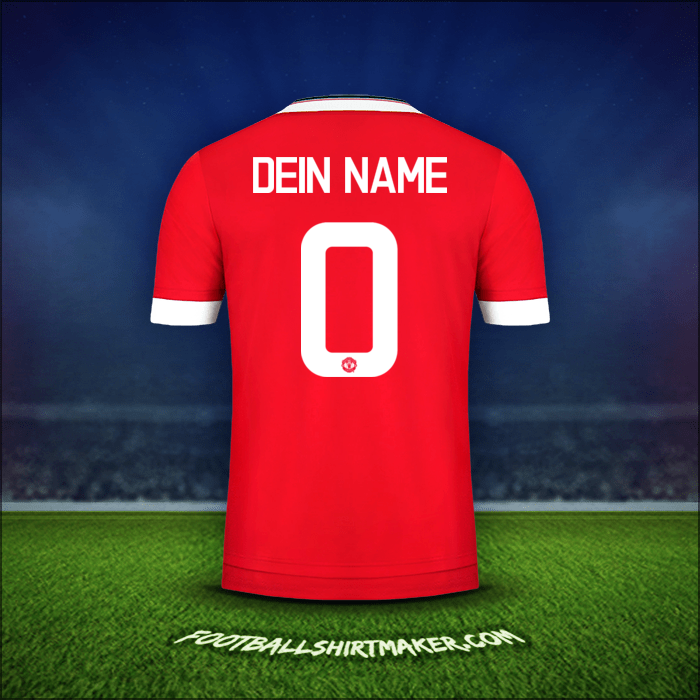 Trikot Manchester United Cup 2015/16 -  dein name - 0