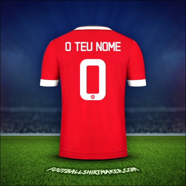 Camisola Manchester United Cup 2015/16 -  o teu nome - 0