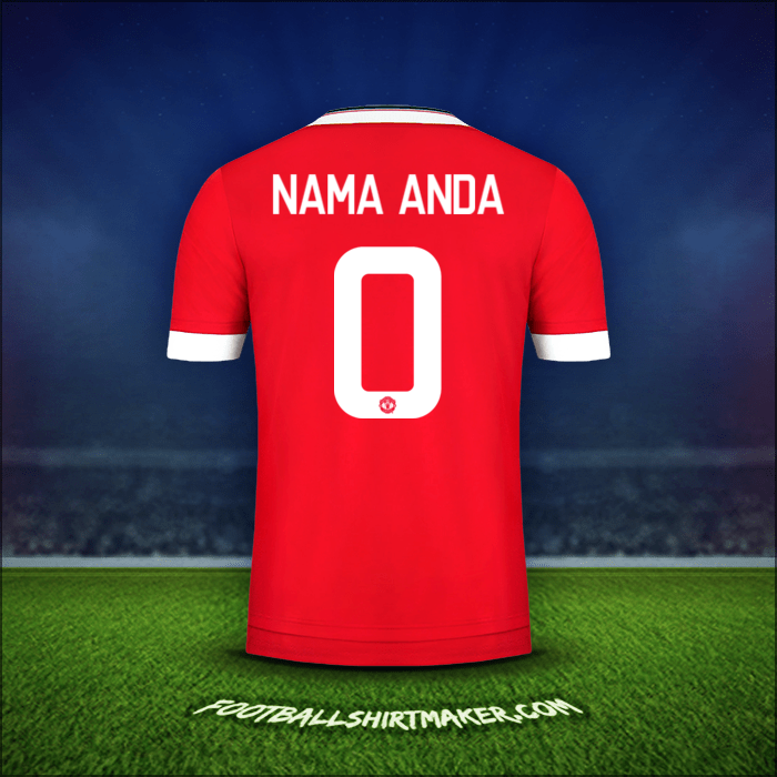 Jersey Manchester United Cup 2015/16 -  nama anda - 0