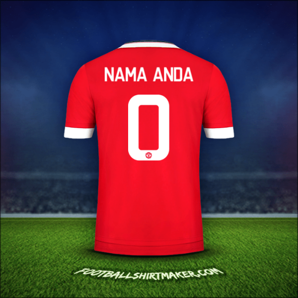 Jersey Manchester United Cup 2015/16 -  nama anda - 0