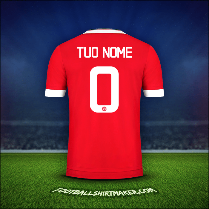 Maglia Manchester United Cup 2015/16 -  tuo nome - 0